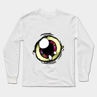 Colorful creepy eye Long Sleeve T-Shirt